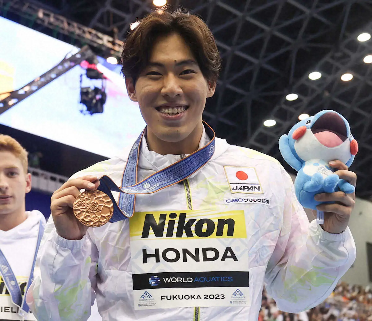 【画像・写真】【世界水泳】パリ五輪へ危機感　日本は21世紀最少のメダル2個で終戦「世界と離されている」