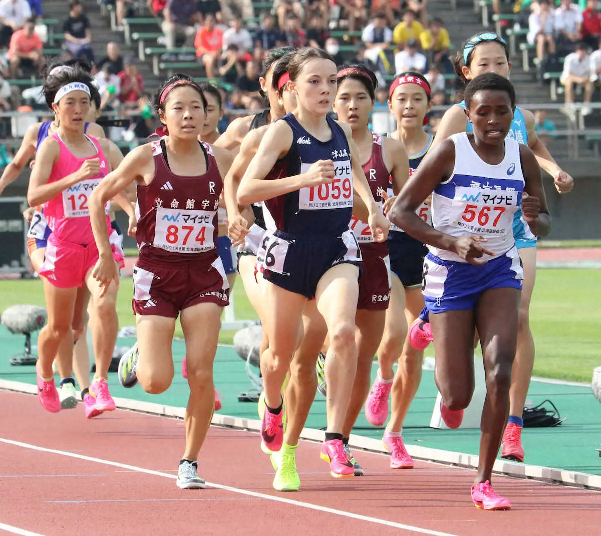【画像・写真】ドルーリー朱瑛里、自己ベストで表彰台も「悔しさの方が大きい」　全国高校総体1500mで3位