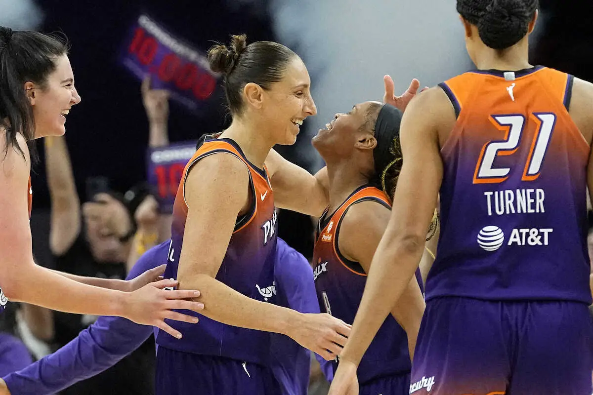 【画像・写真】WNBAで初の通算1万得点　マーキュリーのトーラジが実働19季目で達成