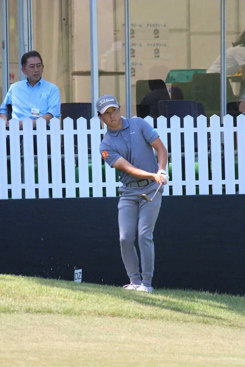 【画像・写真】勝俣陵8番パー4で2日連続イーグル「完璧なショット。狙い通り」横浜ミナトチャンピオンシップ