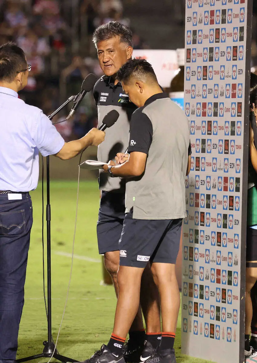 【画像・写真】ラグビー日本  W杯前最後のテストマッチ完敗　復帰ラブスカフニがレッド退場  メンバー選考に影響必至