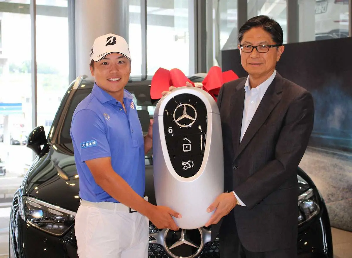 【画像・写真】男子ゴルフの清水大成　シュテルン世田谷と契約「より一層強い気持ちで戦って参ります」