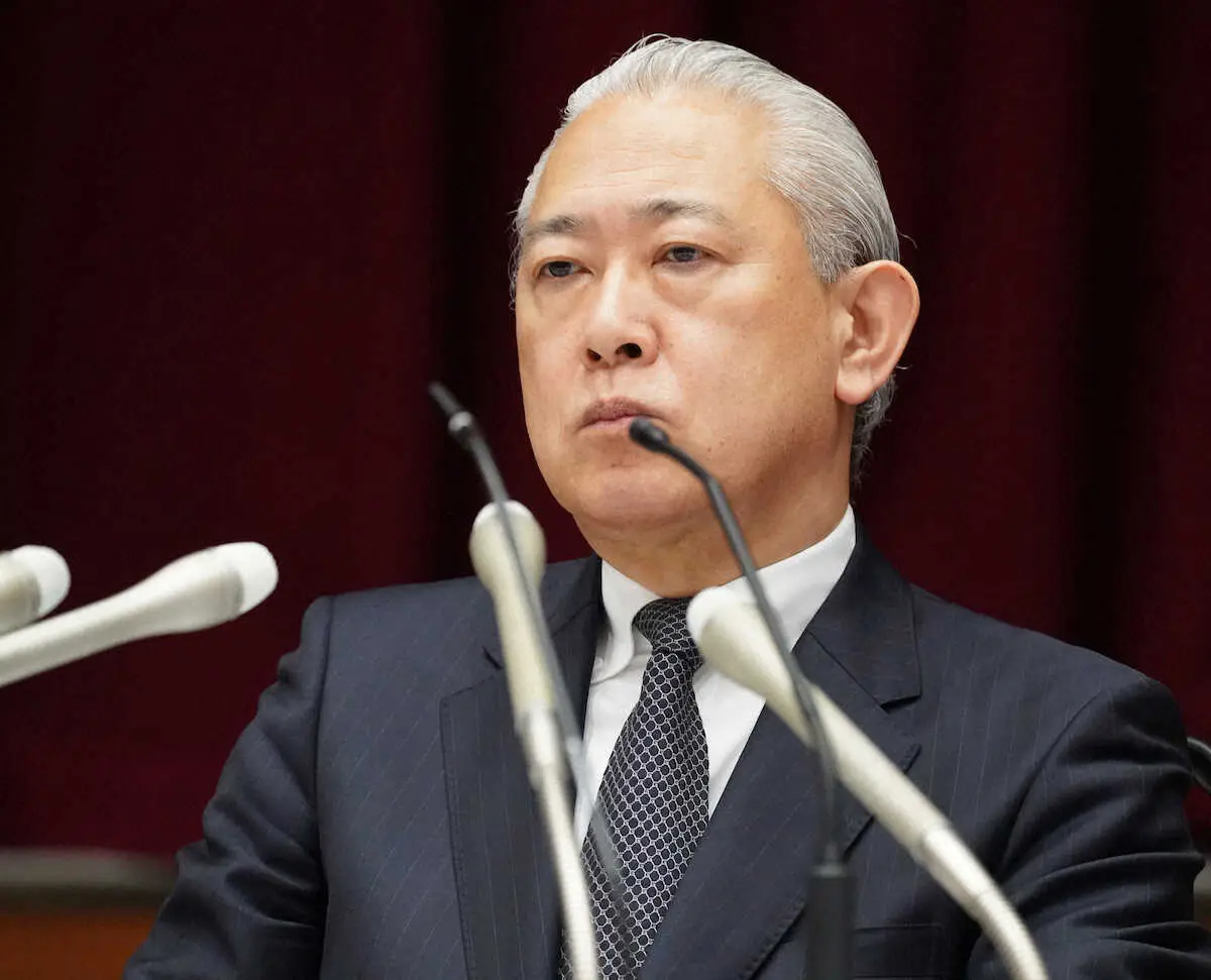 【画像・写真】日大・沢田副学長「自首させたい」「隠蔽しようなんてことは全く考えておらず」発表が遅れた経緯語る