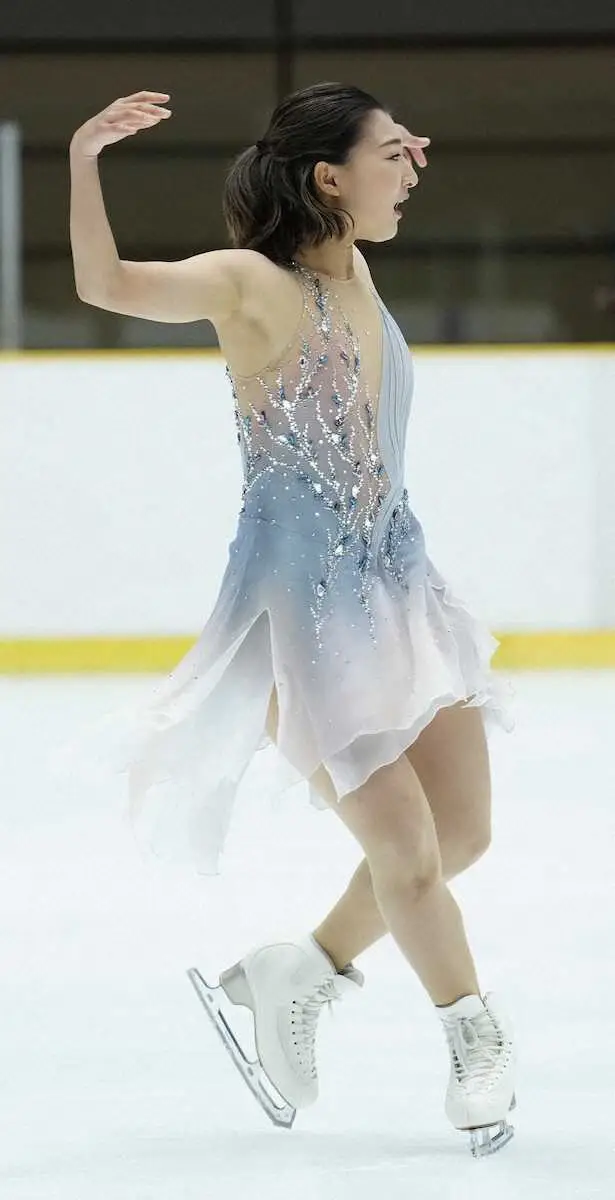【画像・写真】坂本花織、今季初戦SPは67・28点　全日本＆世界選手権3連覇へシーズン始まった