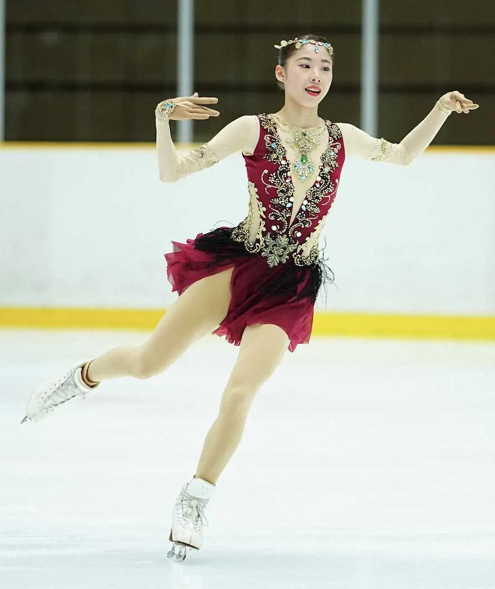 【画像・写真】住吉りをん、69・63点で首位発進　2位坂本花織、3位千葉百音　げんさん女子SP