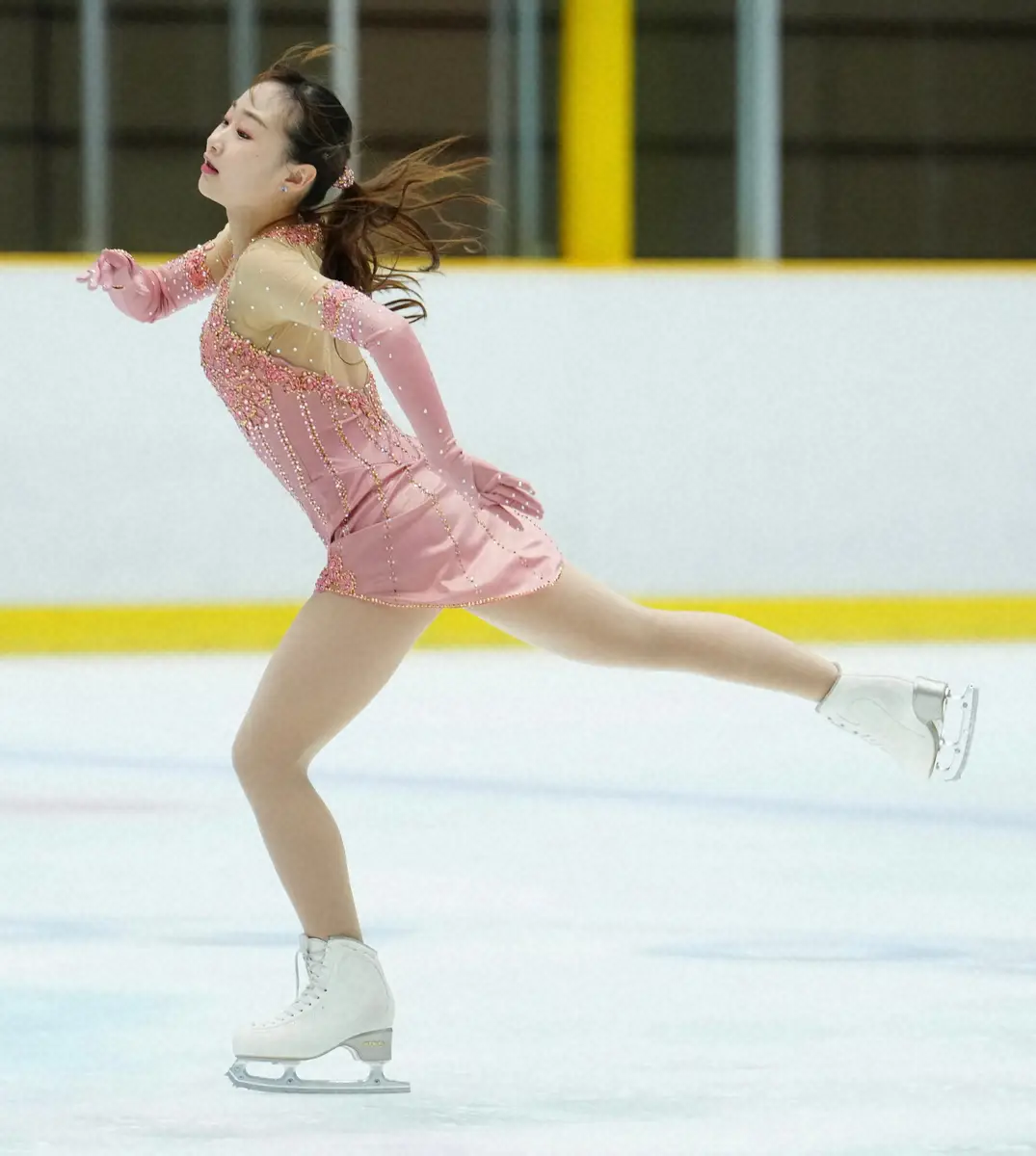 【画像・写真】フィギュア松生理乃　フリー巻き返して5位フィニッシュ　「つらいことばかりだった」昨季乗り越え