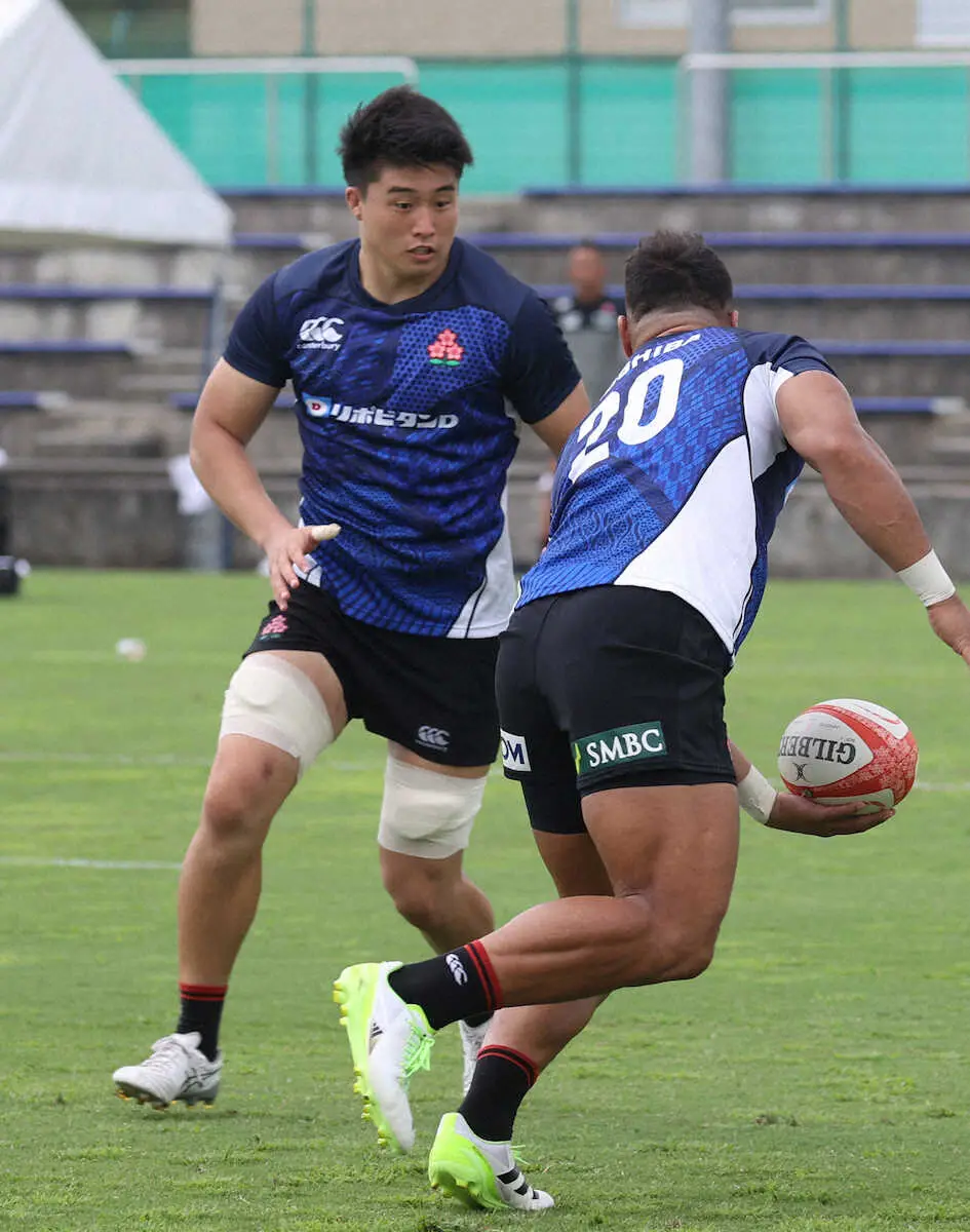 【画像・写真】【ラグビーW杯代表】代表以外にも下川甲嗣ら練習参加　残り3人は21日までに発表