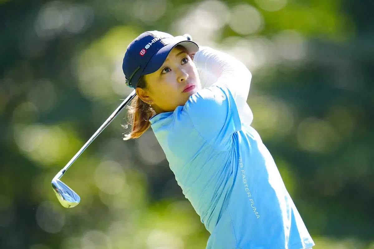 【画像・写真】西郷真央　自己新&コースレコード63で首位発進「久しぶりにそういったスコアを更新できて凄くうれしい」