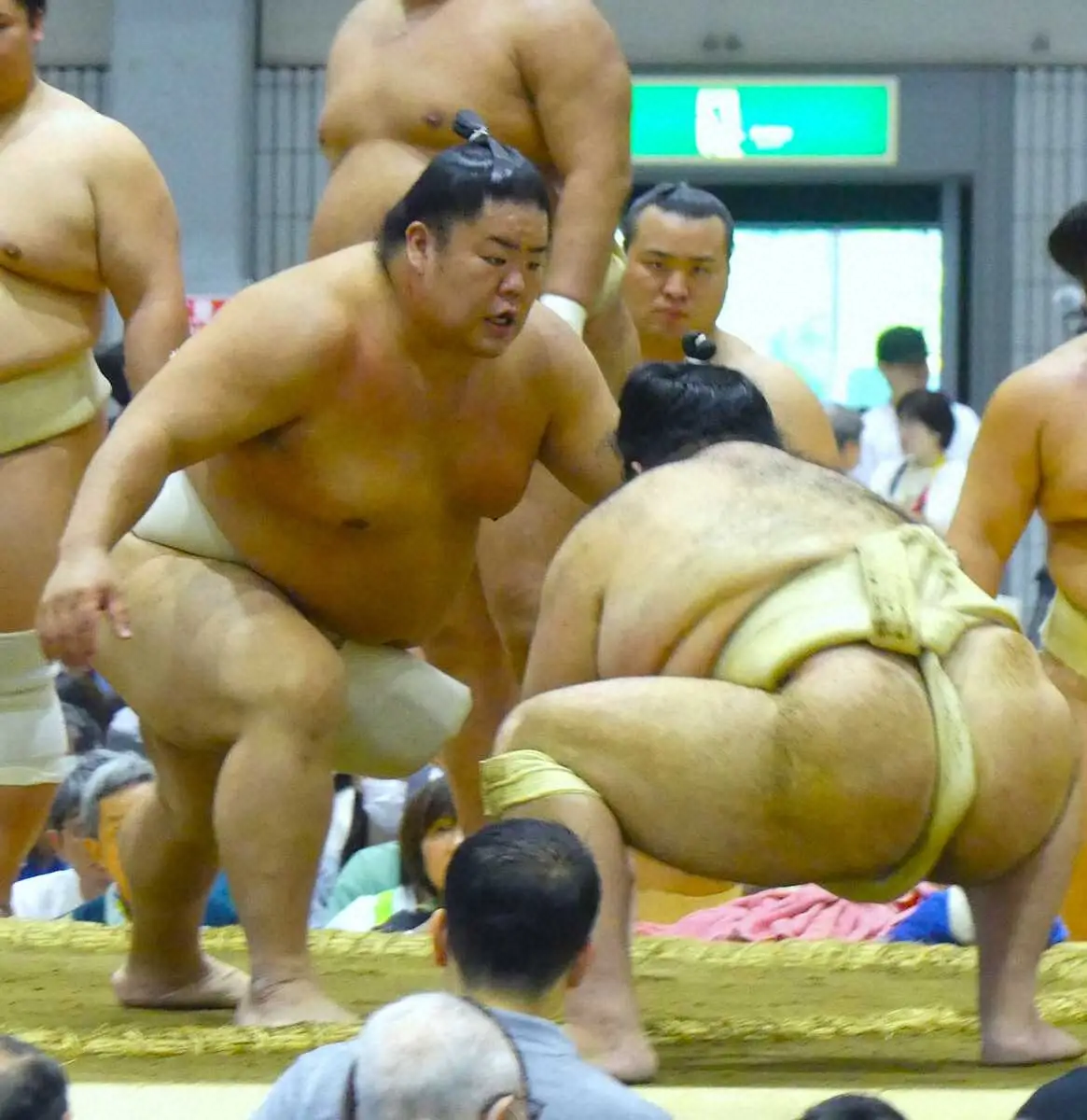 【画像・写真】【長岡巡業】大栄翔が肋骨骨折から復帰　秋場所で大関獲り継続の可能性も「また一からと思って」