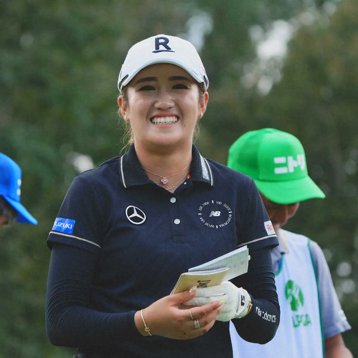 【画像・写真】稲見萌寧　同一大会日本人初3連覇へ　ショットに安定感