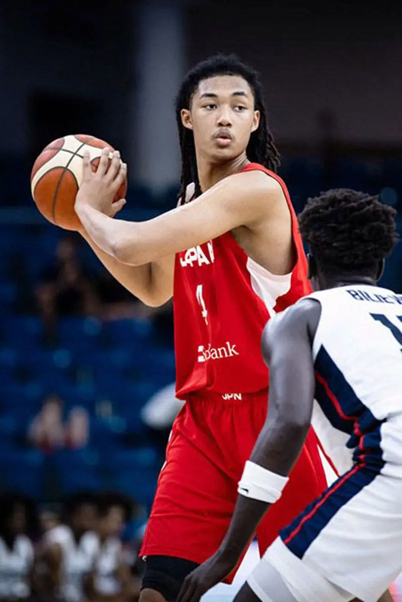 【画像・写真】バスケ日本代表　パリ五輪への新兵器！19歳ジェイコブス晶　ポテンシャル抜群2メートル3大型ガード
