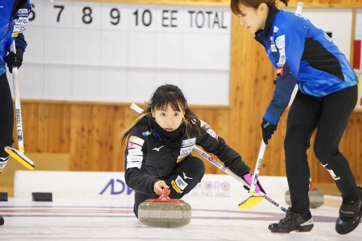 【画像・写真】ロコ・ソラーレ　初戦白星で準決勝進出！藤沢「いい出だし」