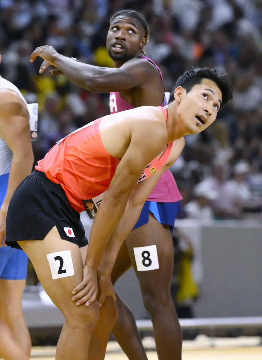 【画像・写真】【世界陸上】男子200M・飯塚　カート事故のち準決敗退　「めっちゃ怖かった」会場移動の際に衝突