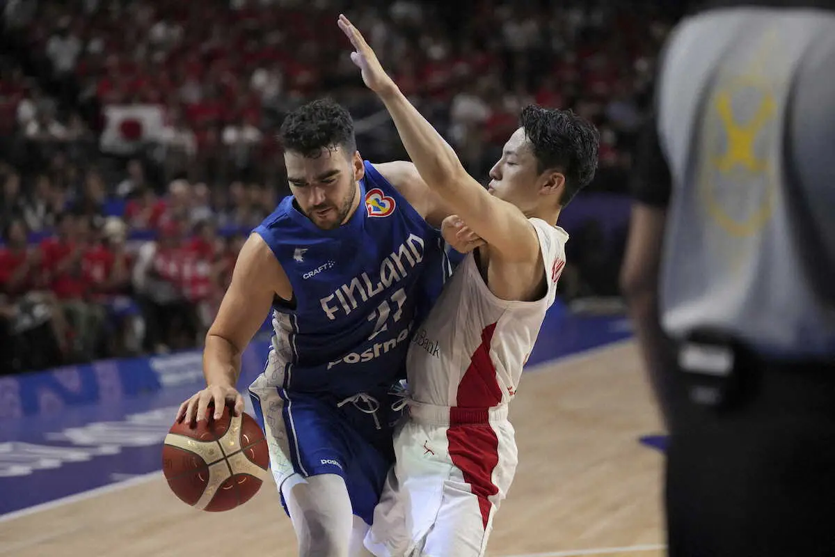 【画像・写真】【バスケW杯】日本・河村勇輝　歴史的勝利を確信する3Pは「信頼がつまったシュートだった」躍動25得点