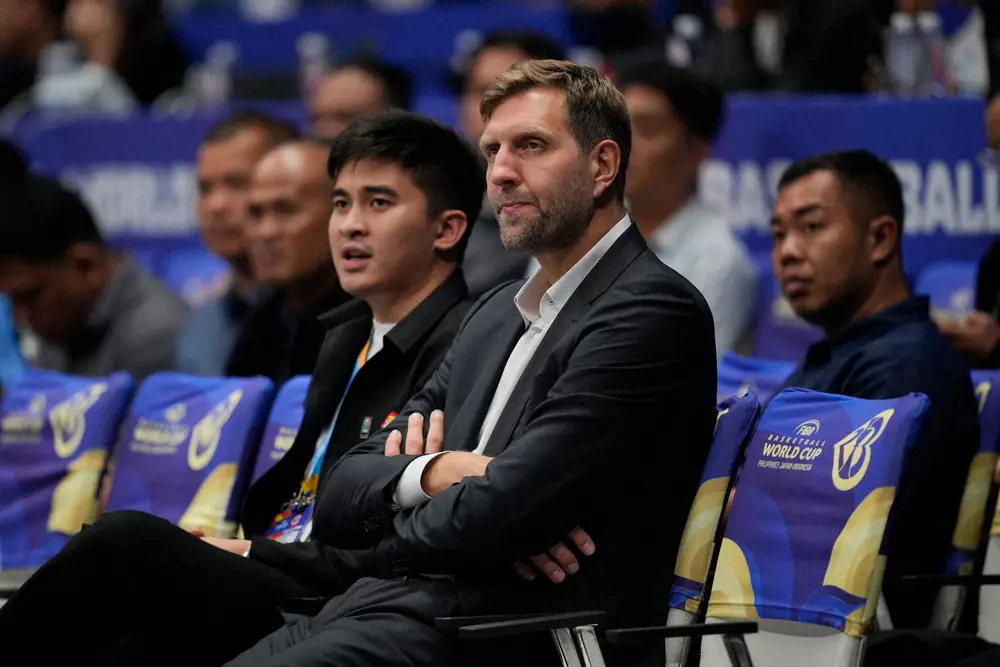 【画像・写真】【バスケW杯】ドイツ大勝で「日本強いかも」の声　ノビツキー氏来場でネット騒然「夢のよう」
