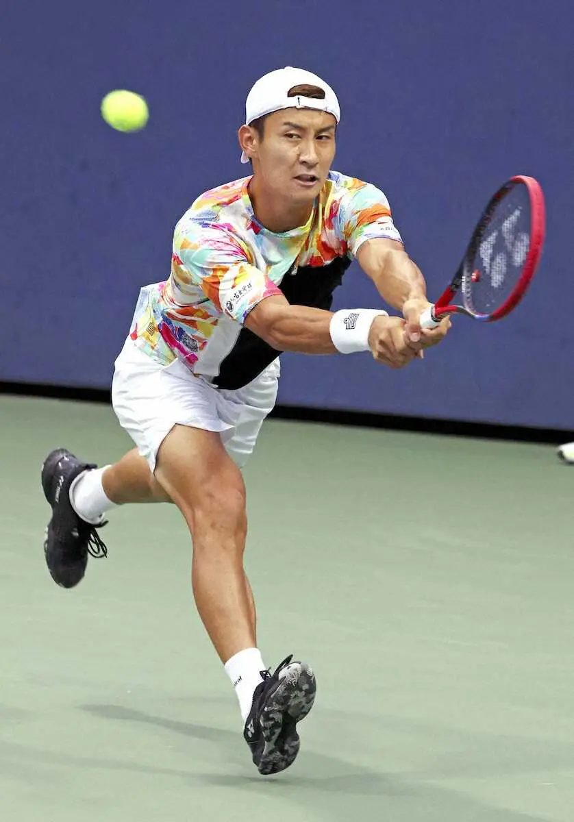 【画像・写真】【全米オープンテニス】島袋将　シングルス1回戦敗退「気持ちが力みに」