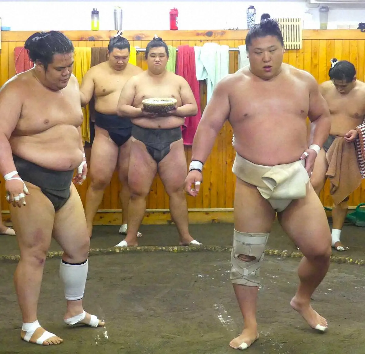 【画像・写真】若隆景が実戦稽古再開「恐怖心よりも相撲を取れる喜びがある」右膝前十字靱帯断裂から回復順調