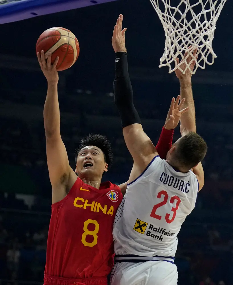 【画像・写真】【バスケW杯】中国　セルビア3連勝で逆転突破に望み!1次L最終戦結果次第で日本の今大会五輪切符消滅へ