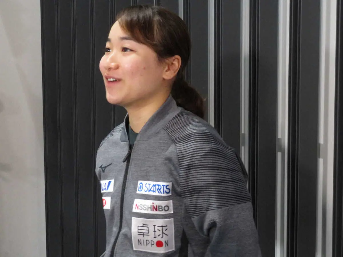 【画像・写真】伊藤美誠　女子シングルス「メダル目標」　パリ五輪切符争い平野美宇に勝つ！　卓球アジア選手権
