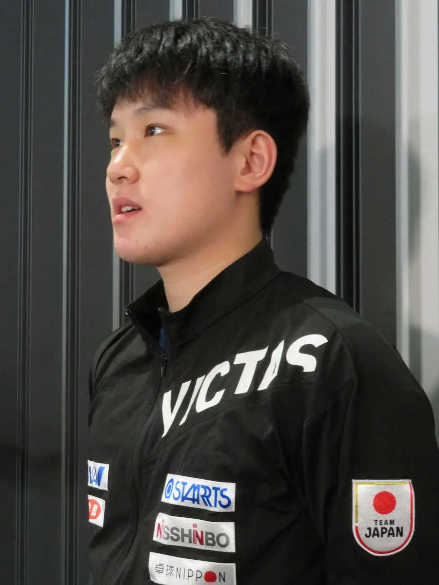 【画像・写真】張本智和　混合ダブルスVで五輪出場決める！　卓球アジア選手権で早田ひなとコンビ「不安はない」