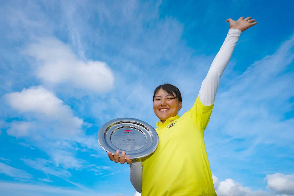 【画像・写真】女子個人は郡山瞳が逆転で初代女王に　「打ちたい球が打てた」