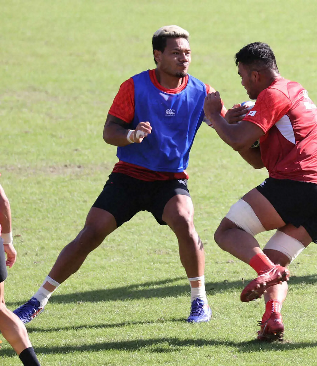 【画像・写真】【ラグビーW杯】“33番目の男”レメキ「当たり前やん！いつでも自信がある」W杯初トライに意欲　