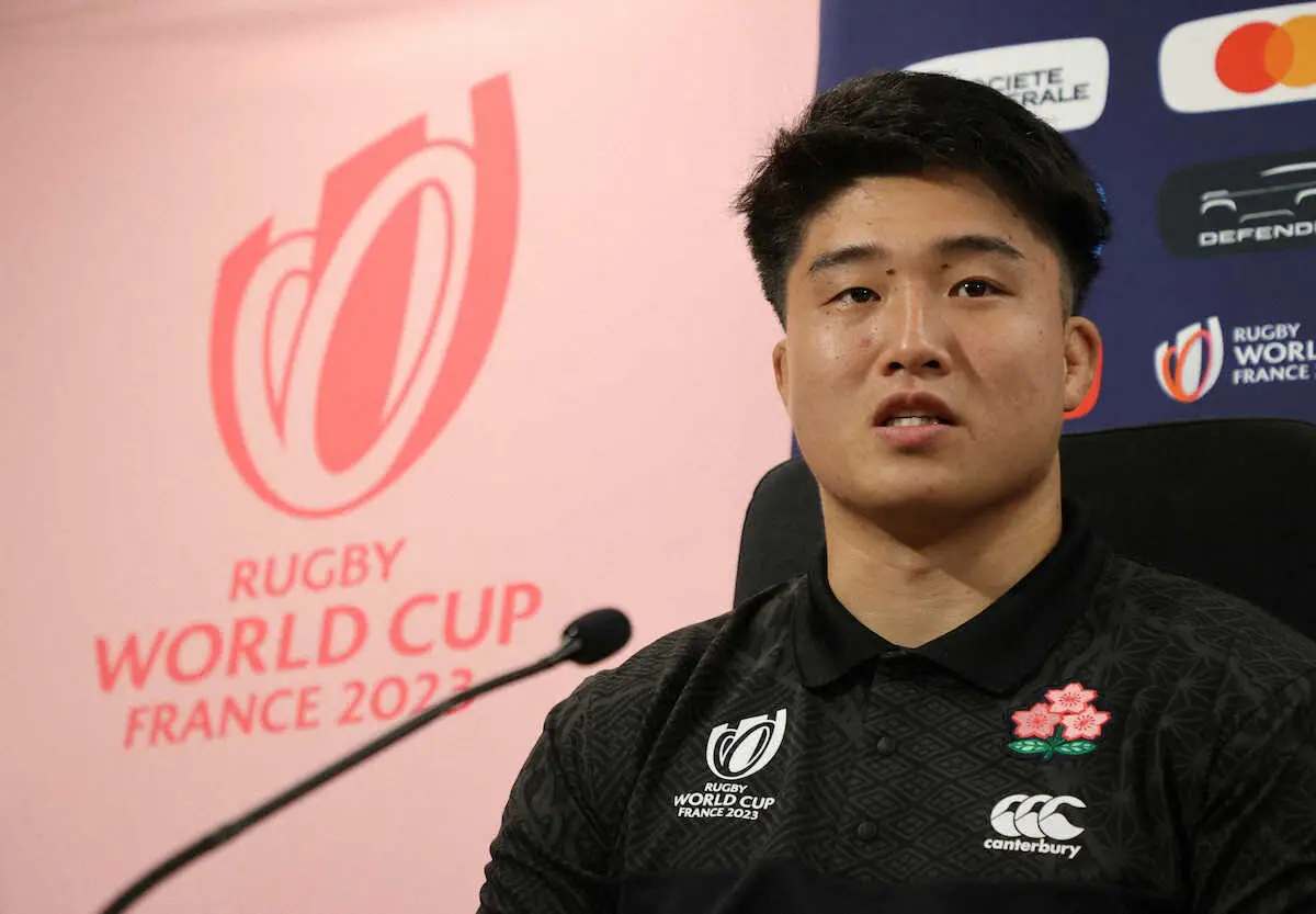 【画像・写真】【ラグビーW杯】福岡の進学校からW杯デビューへ　下川甲嗣「責任を果たす」初戦チリ戦メンバー発表