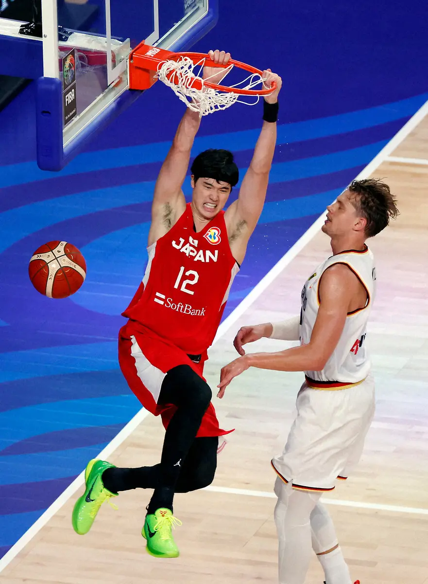 【画像・写真】【バスケW杯】渡辺雄太　1次Lのドイツ戦でファンを煽った理由とは？「流れが来そうな場面だったので…」