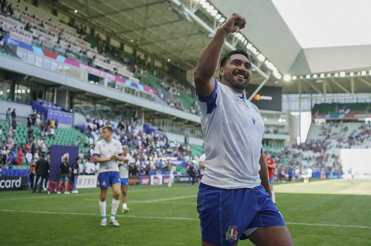 【画像・写真】【ラグビーW杯】イタリアが3大会ぶり50点超えでナミビアに快勝　仏、NZ抑えA組暫定首位浮上