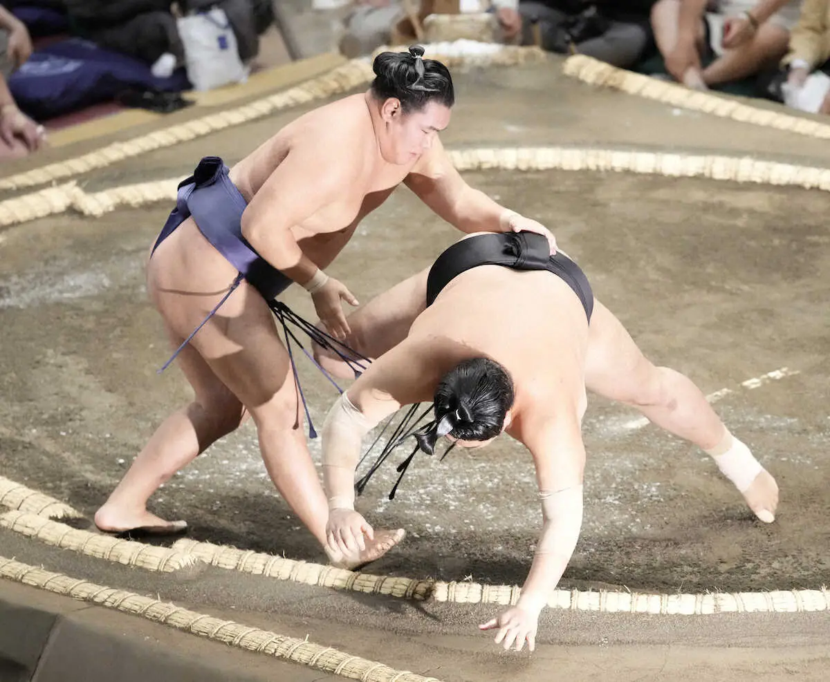 【画像・写真】豊昇龍　立浪親方の誕生日に贈った大関1勝　「しっかり体を動かしていけた」