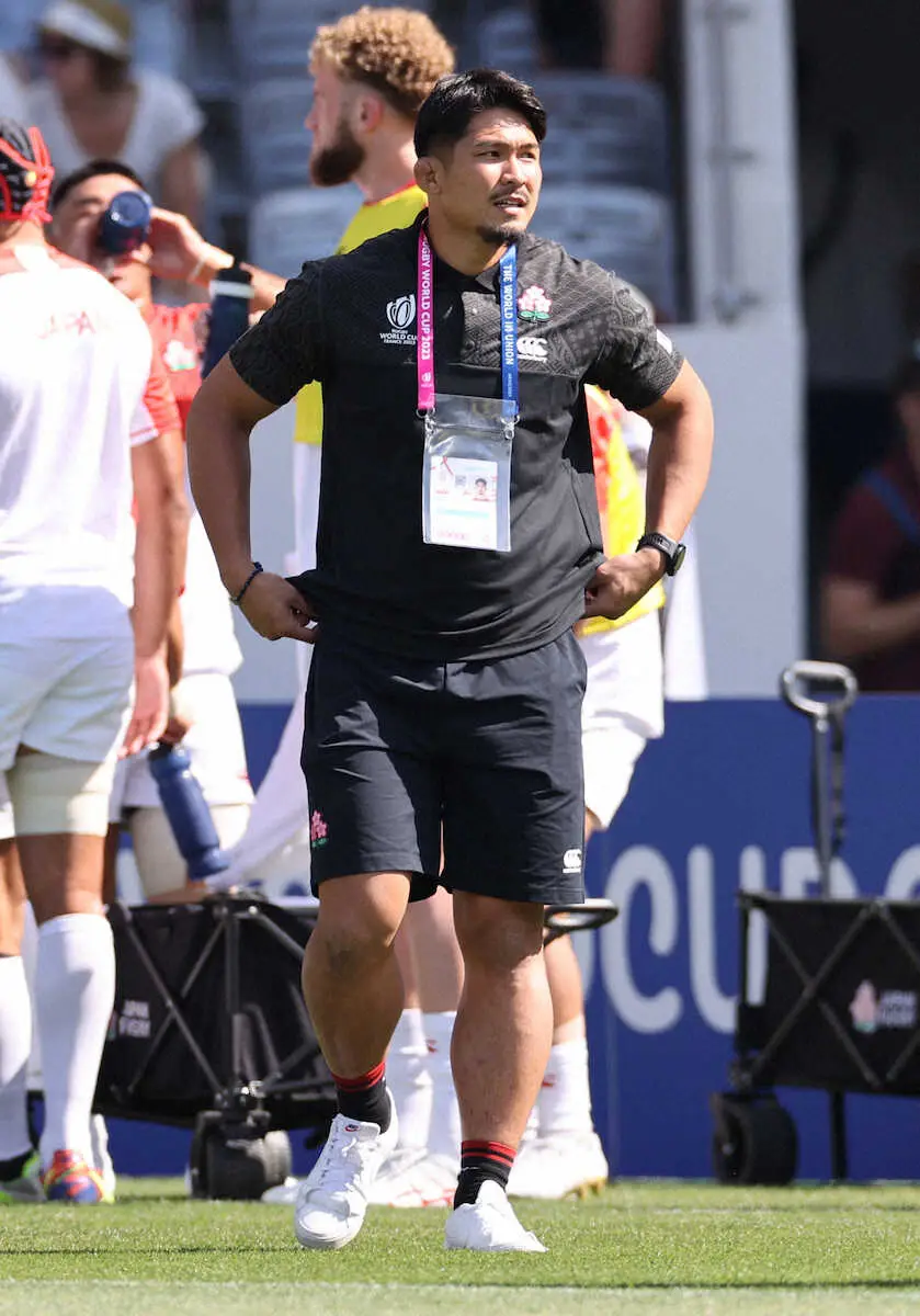 【画像・写真】【ラグビーW杯】日本に朗報　チリ戦欠場の姫野主将　イングランド戦「出場できると思う」コーチ状況説明
