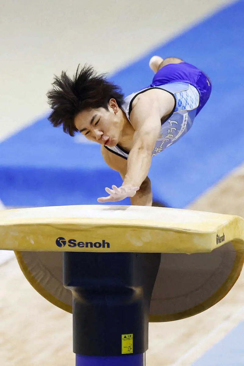 【画像・写真】南一輝、恐怖心消えた！跳馬V　体操スーパースペシャリスト選手権