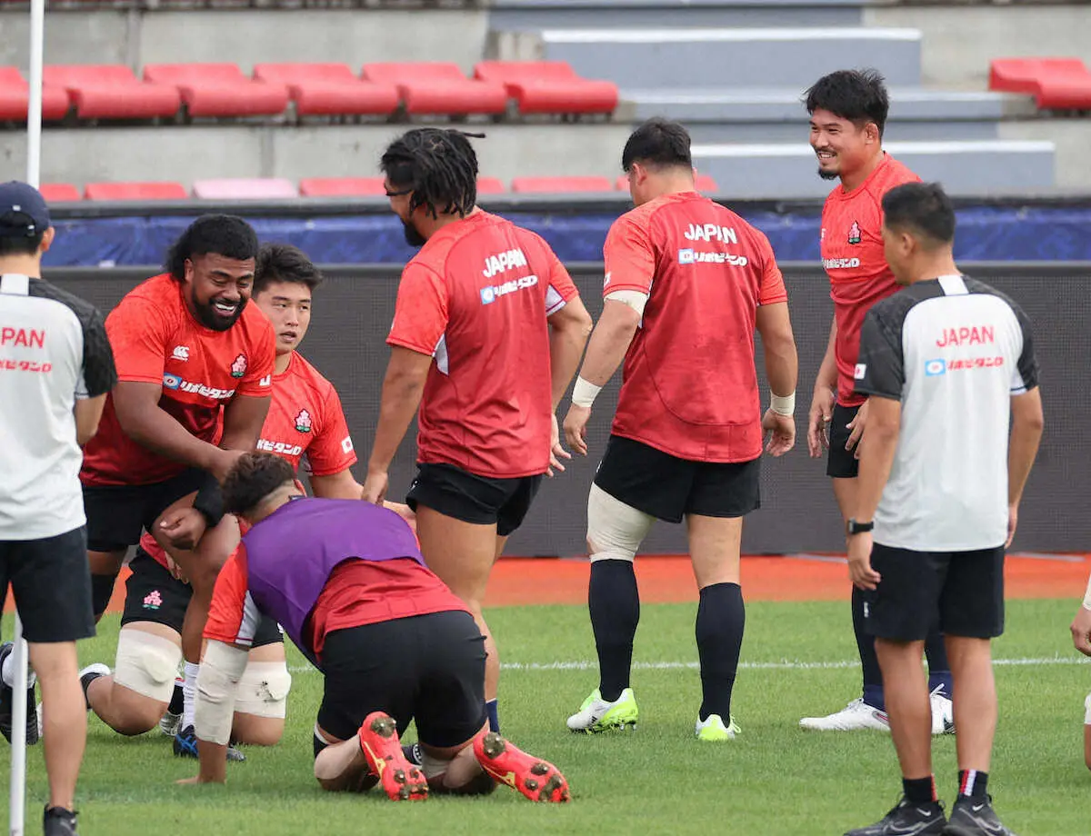 【画像・写真】【ラグビーW杯】チリ戦欠場の姫野主将が練習参加　具＆リーチは参加せず状態に不安か