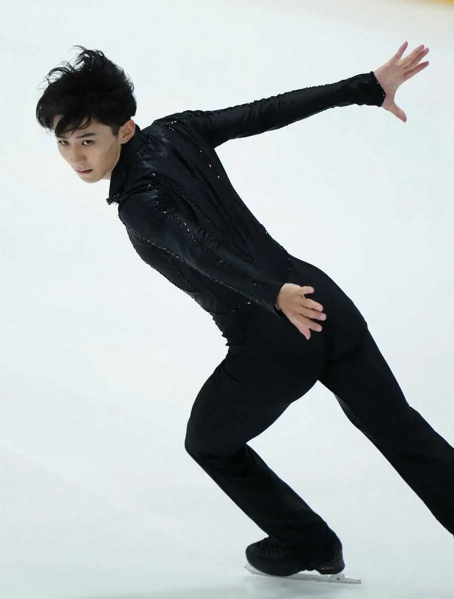 【画像・写真】【フィギュア】中村俊介が74・04点で2位発進　田内誠悟が10位、三島舞明が17位