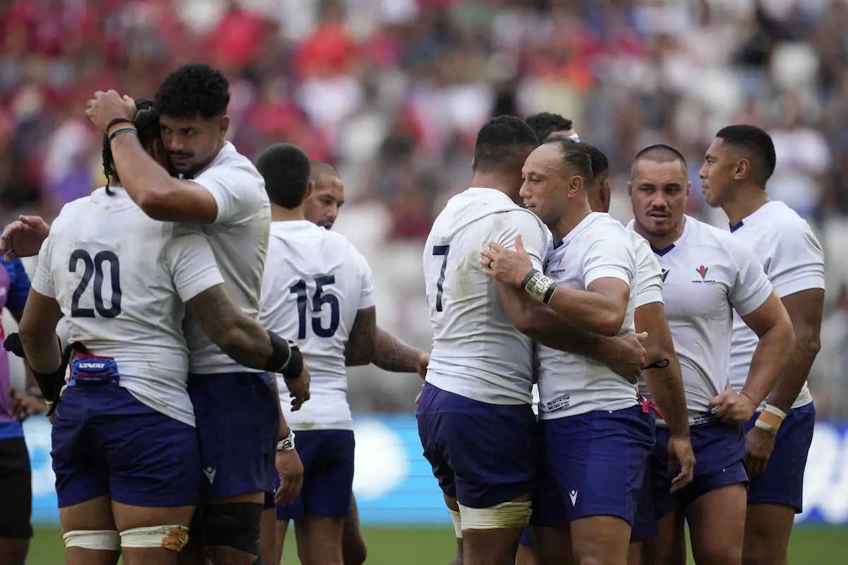 【画像・写真】【ラグビーW杯】サモアが5トライでチリに快勝　29日未明に日本と対戦