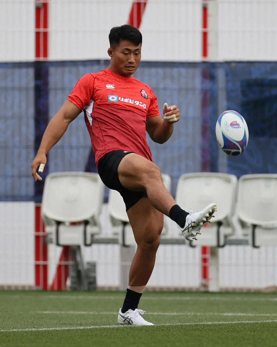 【画像・写真】【ラグビーW杯】普段は冷静な長田が「緊張してる…」　イングランド戦金星キーマンは「体を張り続ける」