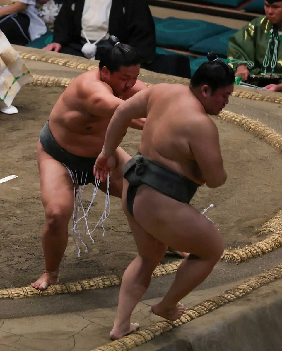 【画像・写真】朝白龍が初幕下でストレート勝ち越し「まさか4連勝するとは」デビュー以来通算24勝1敗