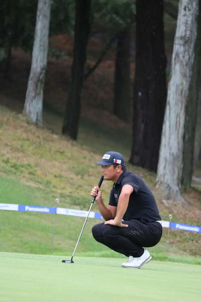 【画像・写真】永野竜太郎「悪くはない」今季自己ベストの63で暫定首位　前週は腰痛で出場断念