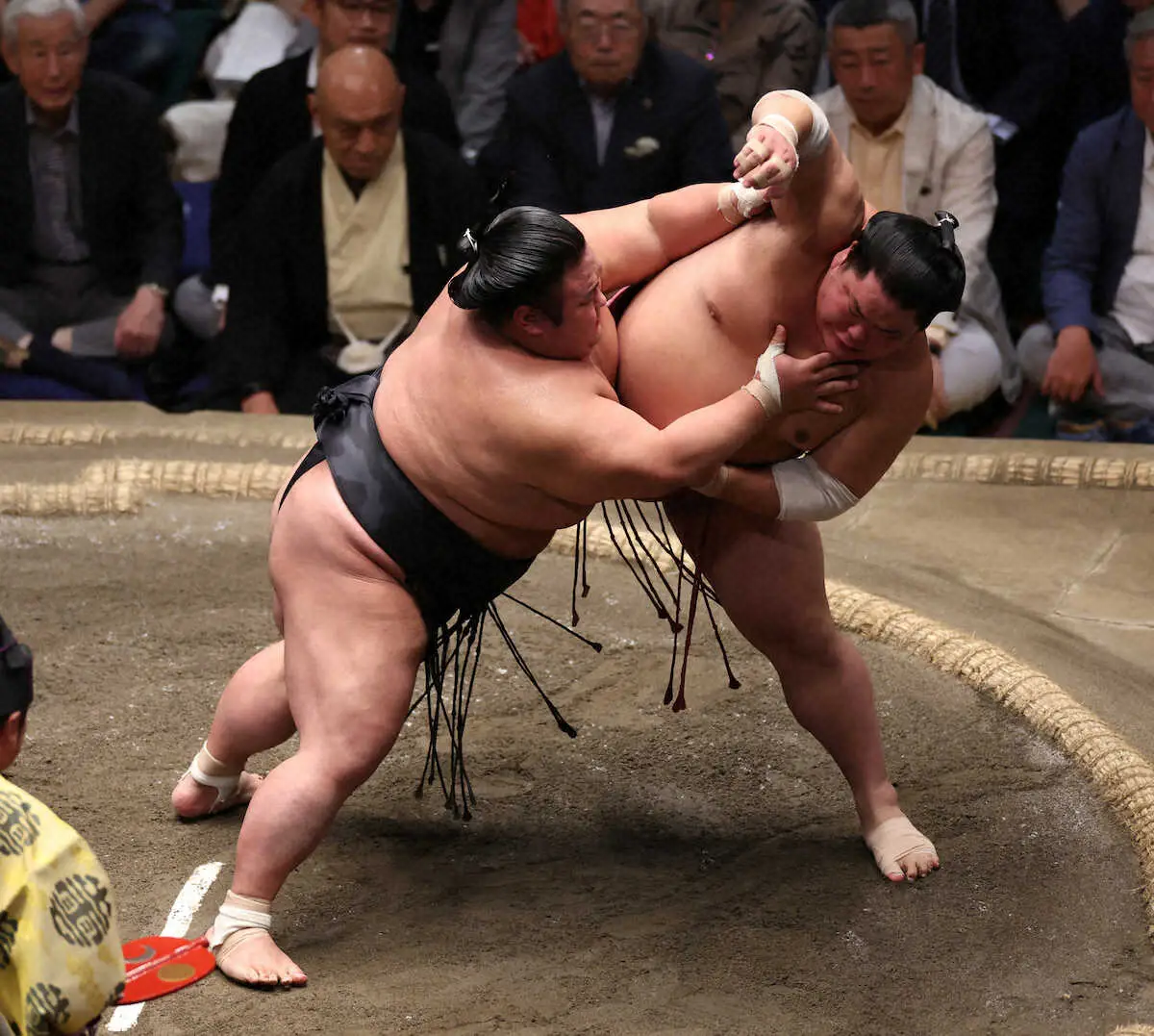 【画像・写真】大栄翔　貴景勝との4敗対決敗れ決定戦進めず「ここが差なのかな。弱い部分が出た」