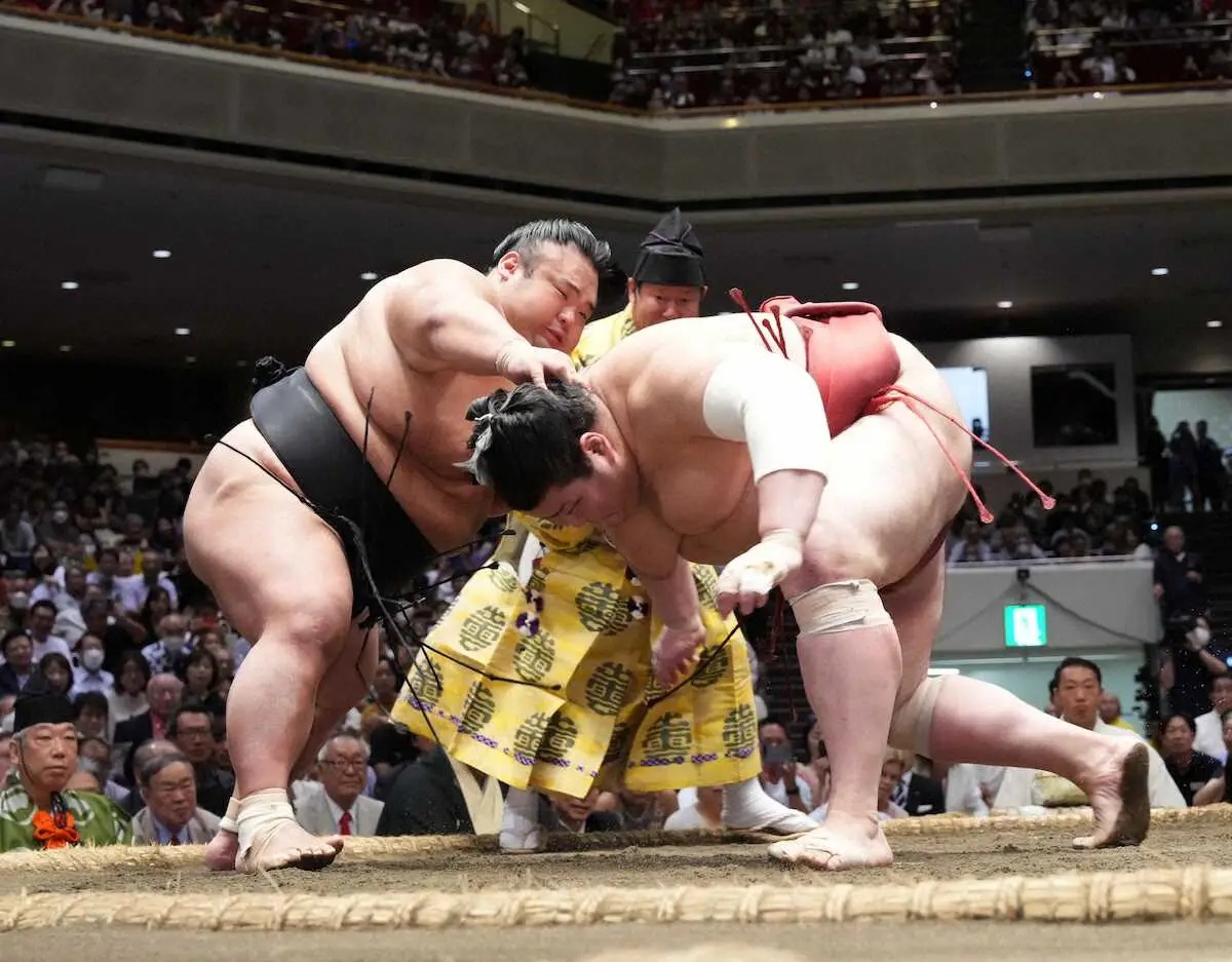 【画像・写真】【玉ノ井親方　視点】熱海富士　仕切りから動き硬かった