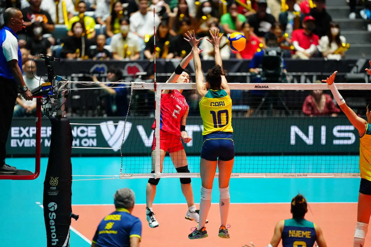 【画像・写真】【バレー五輪予選】林　チーム最多タイ18得点も「気持ちの部分で負けた」