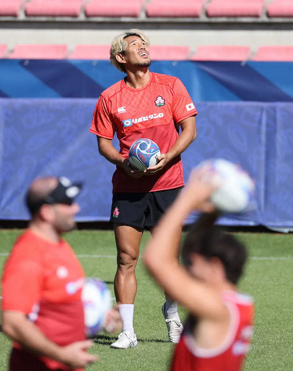 【画像・写真】【ラグビーW杯】山中亮平　緊急招集“金狼”荒波乗り越え2度目大舞台　子供たちから直筆エール