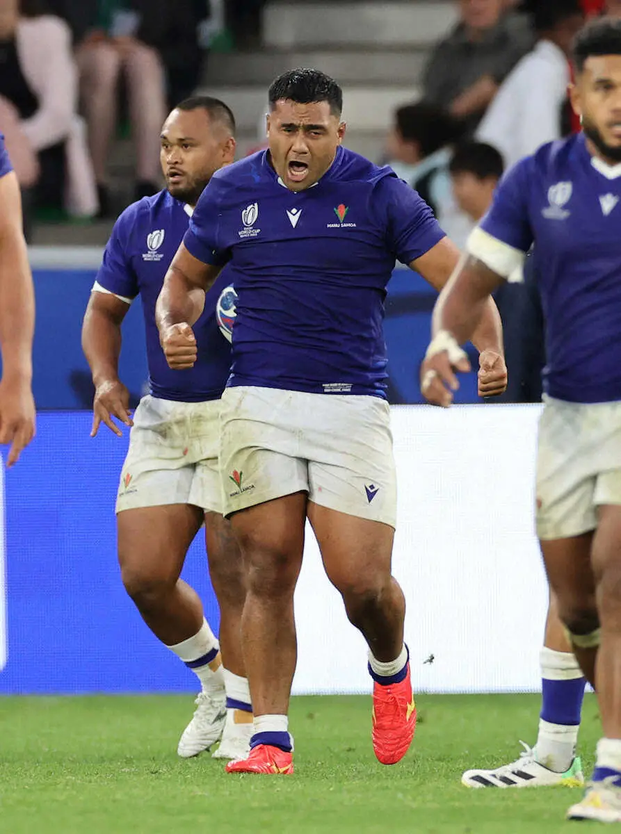 【画像・写真】【ラグビーW杯】明日なき戦いでも闘争本能を前面に　日本の次戦相手　サモアの神髄