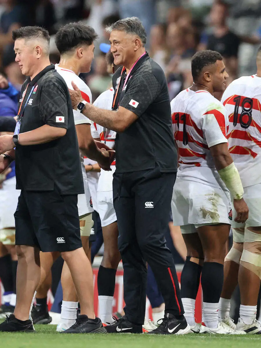 【画像・写真】【ラグビーW杯】ジョセフHC、流大の欠場理由は「ふくらはぎの出血」　次戦は「セレクションに入る」