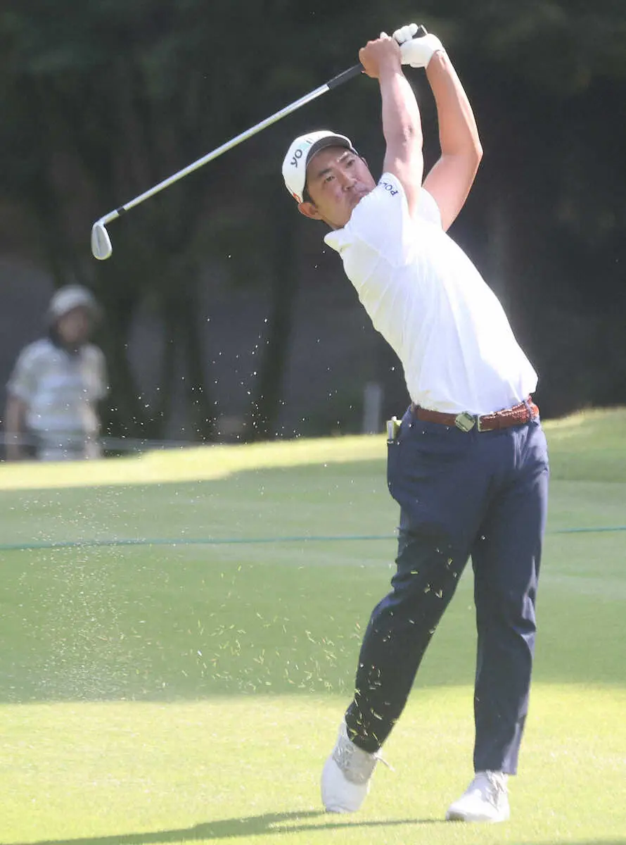 【画像・写真】今季3勝目へ　金谷拓実が首位に浮上し今季6度目の最終日最終組「とにかく勝ちきりたい」