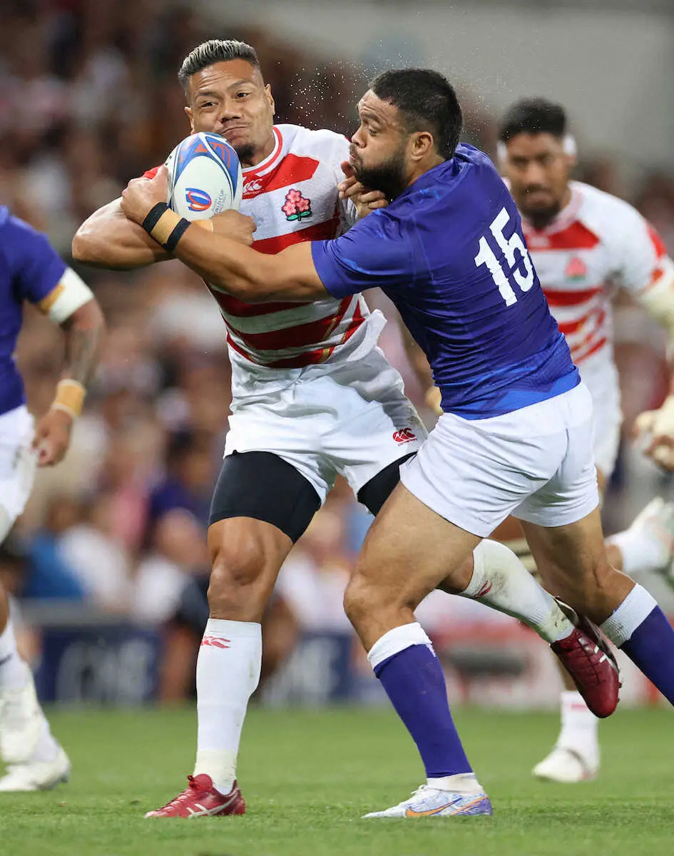 【画像・写真】【ラグビーW杯】2年ぶり先発のレメキが4年前再現のPOM　ボールキャリー両チーム最高