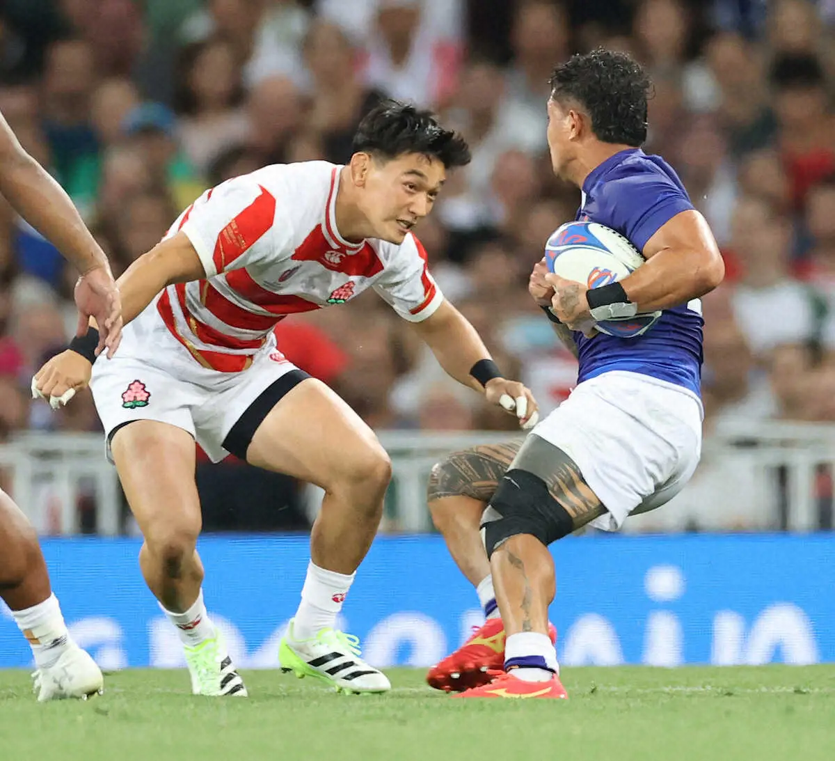 【画像・写真】【ラグビーW杯】福田　日本代表8例目のW杯で初キャップ　李も残り4分からW杯デビュー