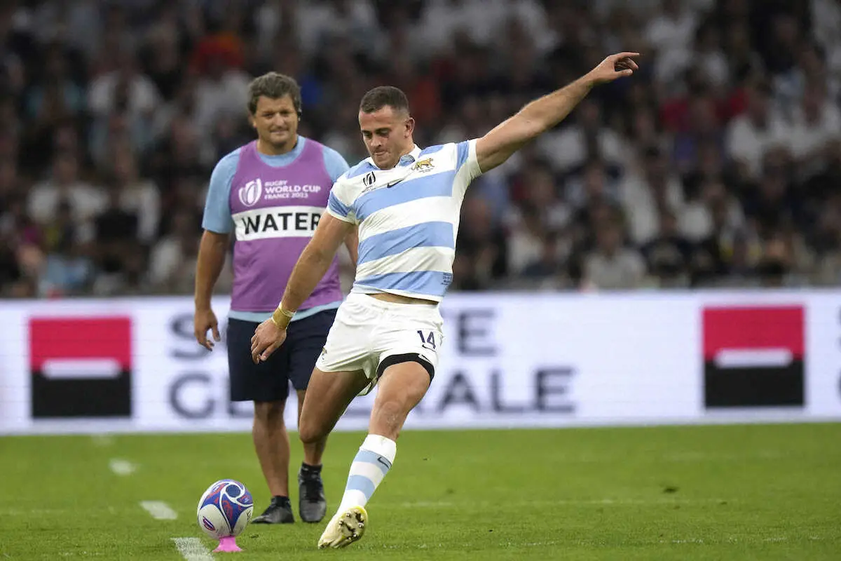 【画像・写真】アルゼンチンのメインキッカーを務めるエミリアノ・ボフェリ（AP）