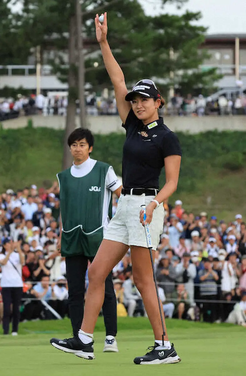 【画像・写真】原英莉花　復活V！腰のヘルニア摘出手術乗り越え…年少4番目、24歳228日でメジャー3勝達成
