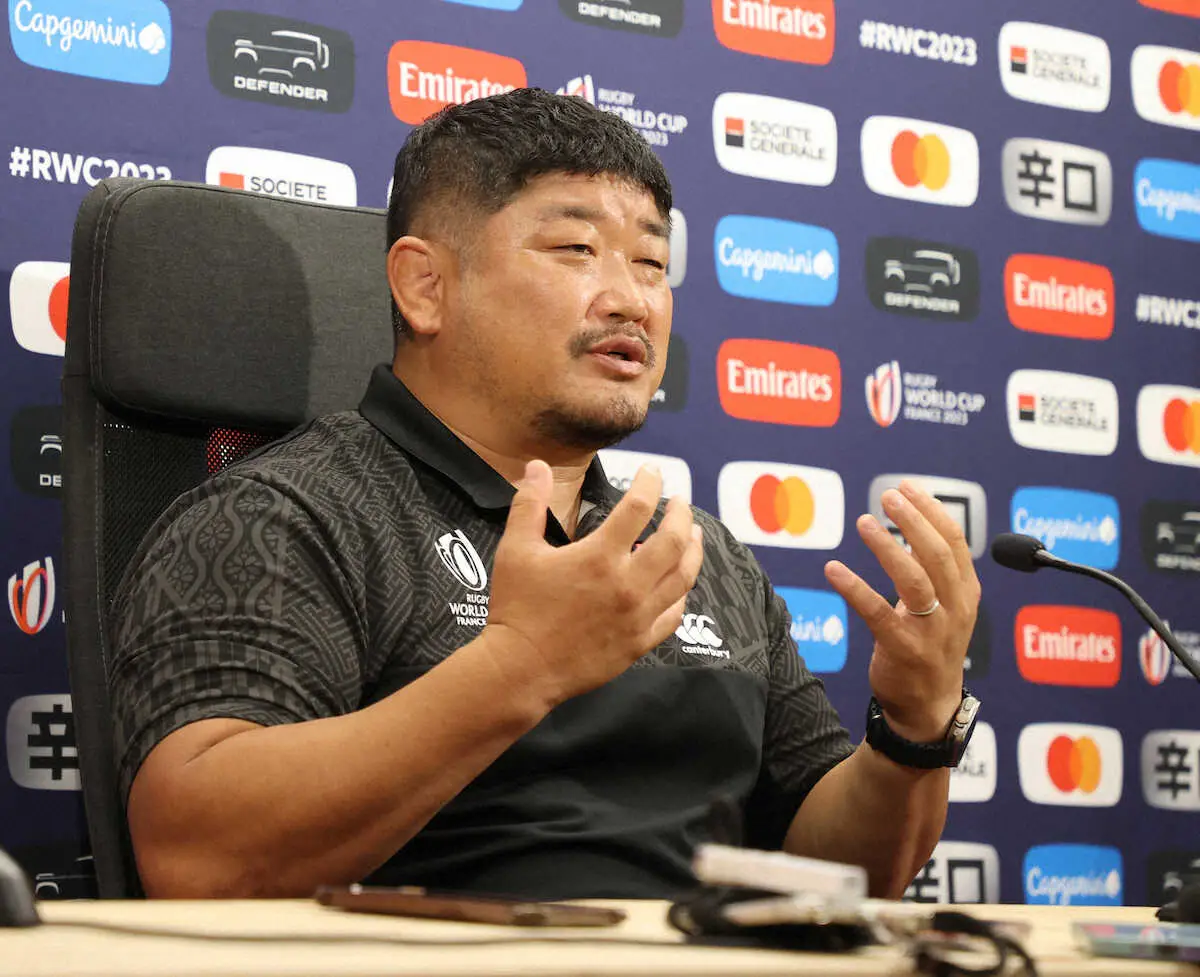 【画像・写真】【ラグビーW杯】長谷川コーチ、アルゼンチンのスクラム対抗へ自信「強さ、うまさ、重さは消せる」